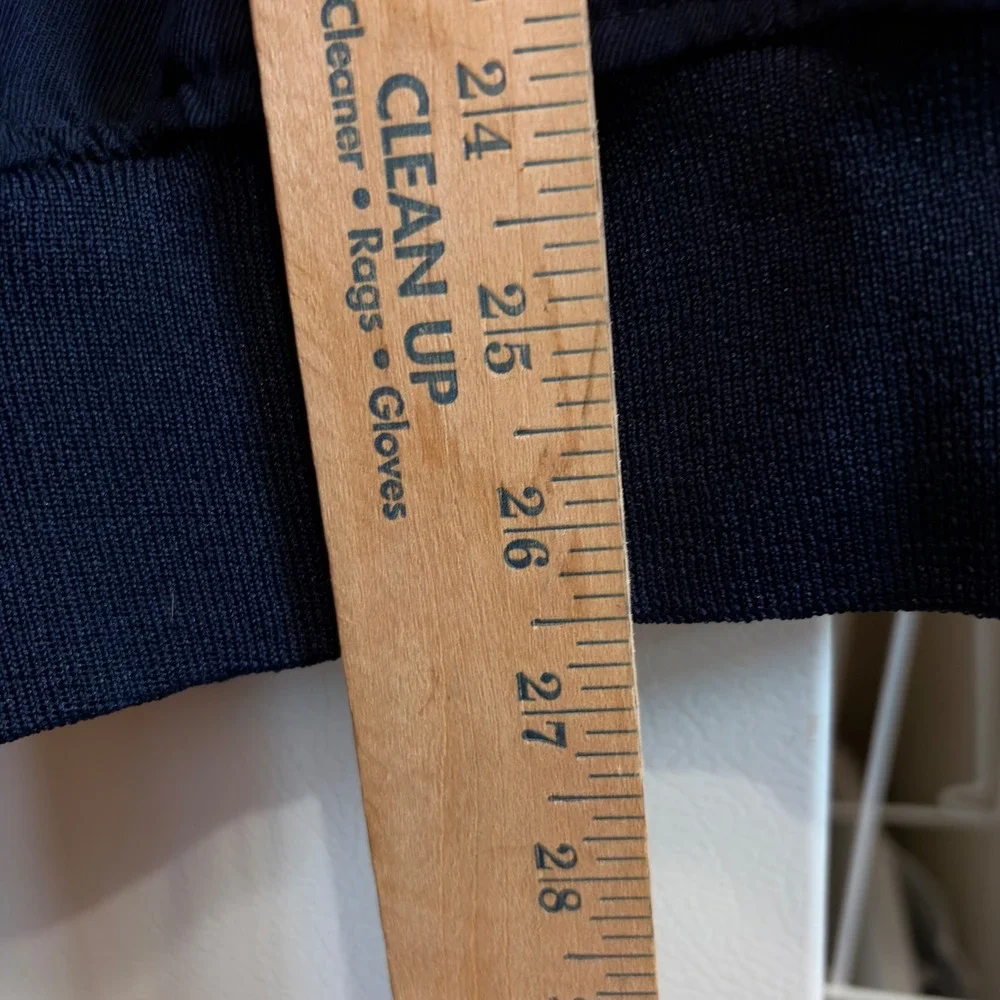 US Air Force Lightweight Service Jacket Navy Blue Creighton AB 40R Military Issu